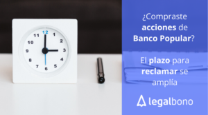 Reclamar acciones banco popular