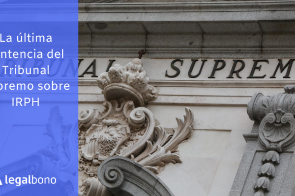 sentencia tribunal supremo irph